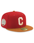 Chicago Cubs Red Peanut 2 Tone Wrigley Field SP 59Fifty Fitted