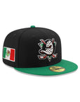Anaheim Ducks Black Green 2 Tone Mexico Flag SP NHL 59Fifty Fitted