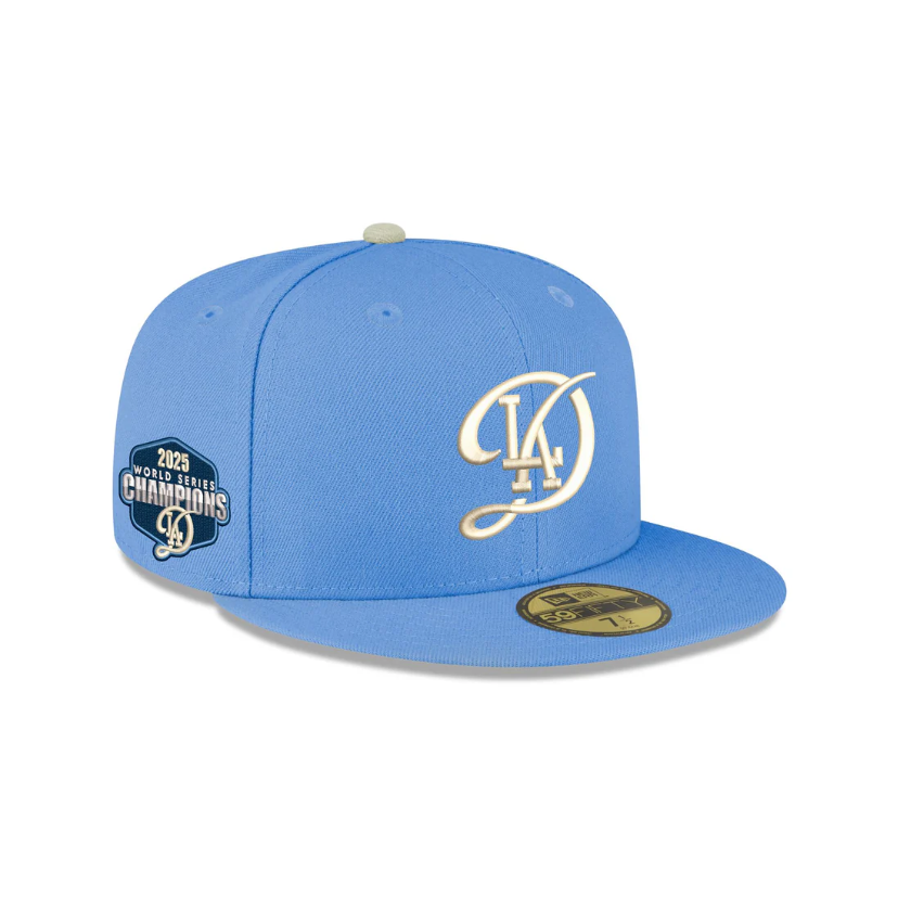 Los Angeles Dodgers City Connect 2025 World Series Champions Side