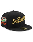 San Francisco Giants Black Gold Wordmark Candlestick Park SP 59Fifty Fitted
