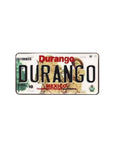Durango Mexico Car License Plate Cap Pin