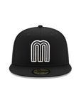 Mexico World Baseball Classic WBC Black On White 59Fifty Fitted