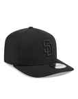 San Diego Padres Black On Black 9Fifty A-Frame Snapback