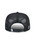 New York Giants Black Gray Checkered Trucker 9Fifty A-Frame Snapback