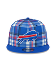 Buffalo Bills Plaid Royal 2 Tone 9Fifty Snapback Cap