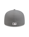 Seattle Mariners Storm Gray On White 59Fifty Color Basic Fitted