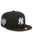 New York Yankees Black White 2000 World Series Side Patch 59Fifty Fitted