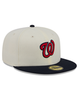 Washington Nationals Chrome Team Color 59Fifty Color Basic Fitted
