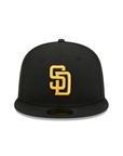 San Diego Padres Black On OTC 59Fifty Color Basic Fitted