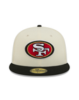 San Francisco 49ers Chrome Team Color 59Fifty Color Basic Fitted