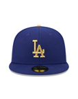 Los Angeles Dodgers 2025 Gold Collection 2024 World Series Champions SP 59Fifty Fitted