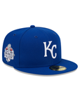 Kansas City Royals Team Color 2015 World Series Side Patch 59Fifty Fitted