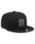 New York Yankees Black On OTC 59Fifty Color Basic Fitted