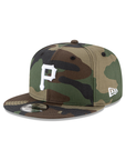 Pittsburgh Pirates Woodland Camo 9Fifty Snapback