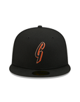 San Francisco Giants G Black On OTC 59Fifty Color Basic Fitted