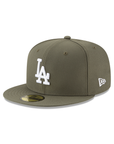 Los Angeles Dodgers New Olive NOV 59Fifty Fitted Hat
