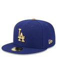 Los Angeles Dodgers 2025 Gold Collection 2024 World Series Champions SP 59Fifty Fitted