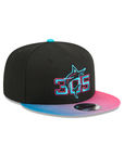 Miami Marlins MLB City Connect Team Color 9Fifty Snapback