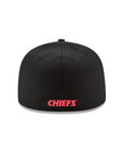 Kansas City Chiefs Black Team 59Fifty Fitted