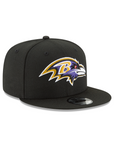 Baltimore Ravens Black Team 9Fifty Snapback Cap