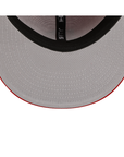 San Francisco Giants Scarlet Red On Black 59Fifty Color Basic Fitted