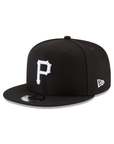 Pittsburgh Pirates Black on White MLB Basic 9Fifty Snapback