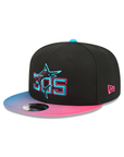 Miami Marlins MLB City Connect Team Color 9Fifty Snapback