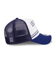 Los Angeles Dodgers Chrome Royal White Est. 1890 9Forty A-Frame Trucker Snapback