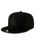 Pittsburgh Steelers Black on Black NFL 9Fifty Snapback