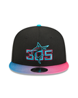 Miami Marlins MLB City Connect Team Color 9Fifty Snapback