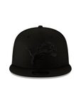 Detroit Lions Black On Black NFL Basic 9Fifty Snapback