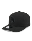 San Diego Padres Black On Black 9Fifty A-Frame Snapback