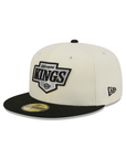 Los Angeles Kings Chrome Team Color 59Fifty NHL Color Basic Fitted