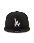 Los Angeles Dodgers Black On White Green Undervisor 9Fifty Snapback