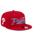 Philadelphia Phillies Script Primary Logo SP Team Color 9Fifty Snapback