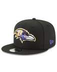 Baltimore Ravens Black Team 9Fifty Snapback Cap