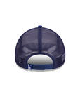 Los Angeles Dodgers Chrome Royal White Est. 1890 9Forty A-Frame Trucker Snapback