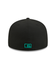 Seattle Mariners Black On OTC 59Fifty Color Basic Fitted