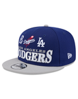 Los Angeles Dodgers Archive Multi Logo 9Fifty Snapback