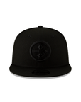 Pittsburgh Steelers Black on Black NFL 9Fifty Snapback