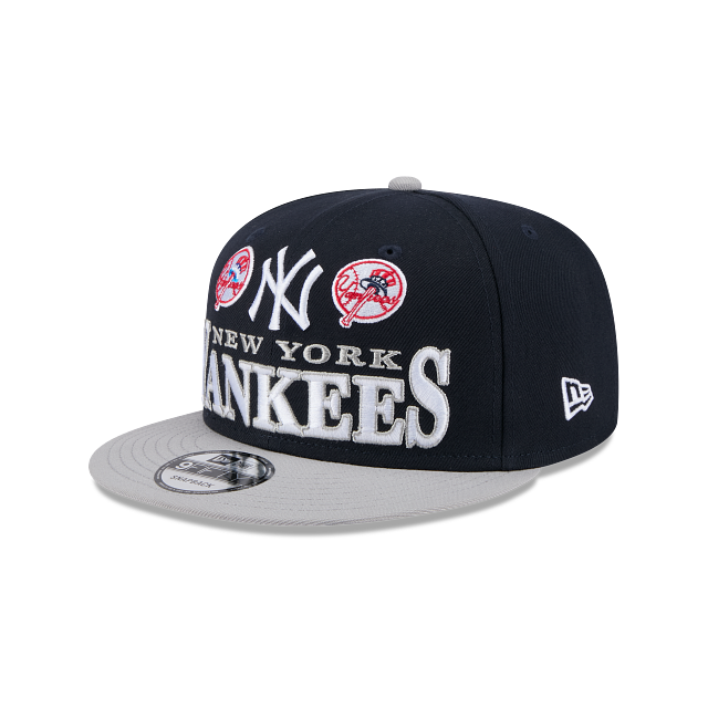 New York Yankees Archive Multi Logo 9Fifty Snapback – CROWN MINDED