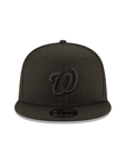 Washington Nationals Black on Black MLB Basic 9Fifty Snapback