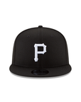 Pittsburgh Pirates Black on White MLB Basic 9Fifty Snapback