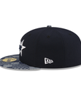 Houston Astros Navy Pattern Denim 2 Tone Astrodome SP 59Fifty Fitted