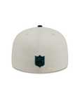 Philadelphia Eagles Chrome Team Color 59Fifty Color Basic Fitted