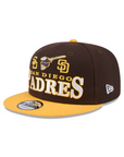 San Diego Padres Archive Multi Logo 9Fifty Snapback