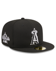 Anaheim Angels Black White 2010 All Star Game Side Patch 59Fifty Fitted