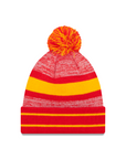 Kansas City Chiefs Team Color Cuff Pom Knit Beanie