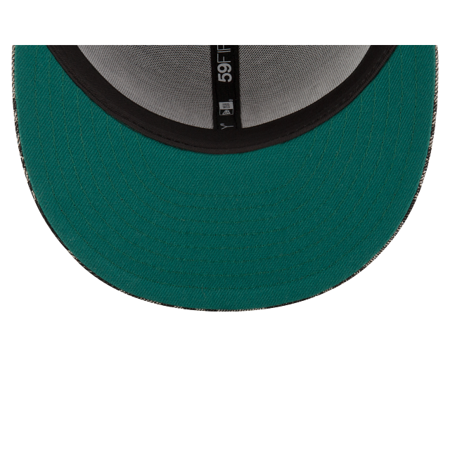 Washington Nationals Black Pattern Denim 2 Tone 10th Anniversary SP 59Fifty Fitted