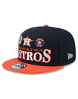 Houston Astros Archive Multi Logo 9Fifty Snapback
